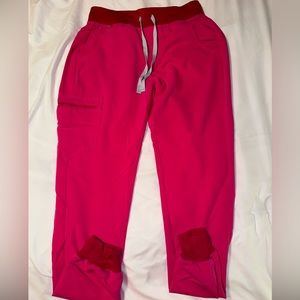 Figs Zamora Joggers Small Tall - Shocking Pink